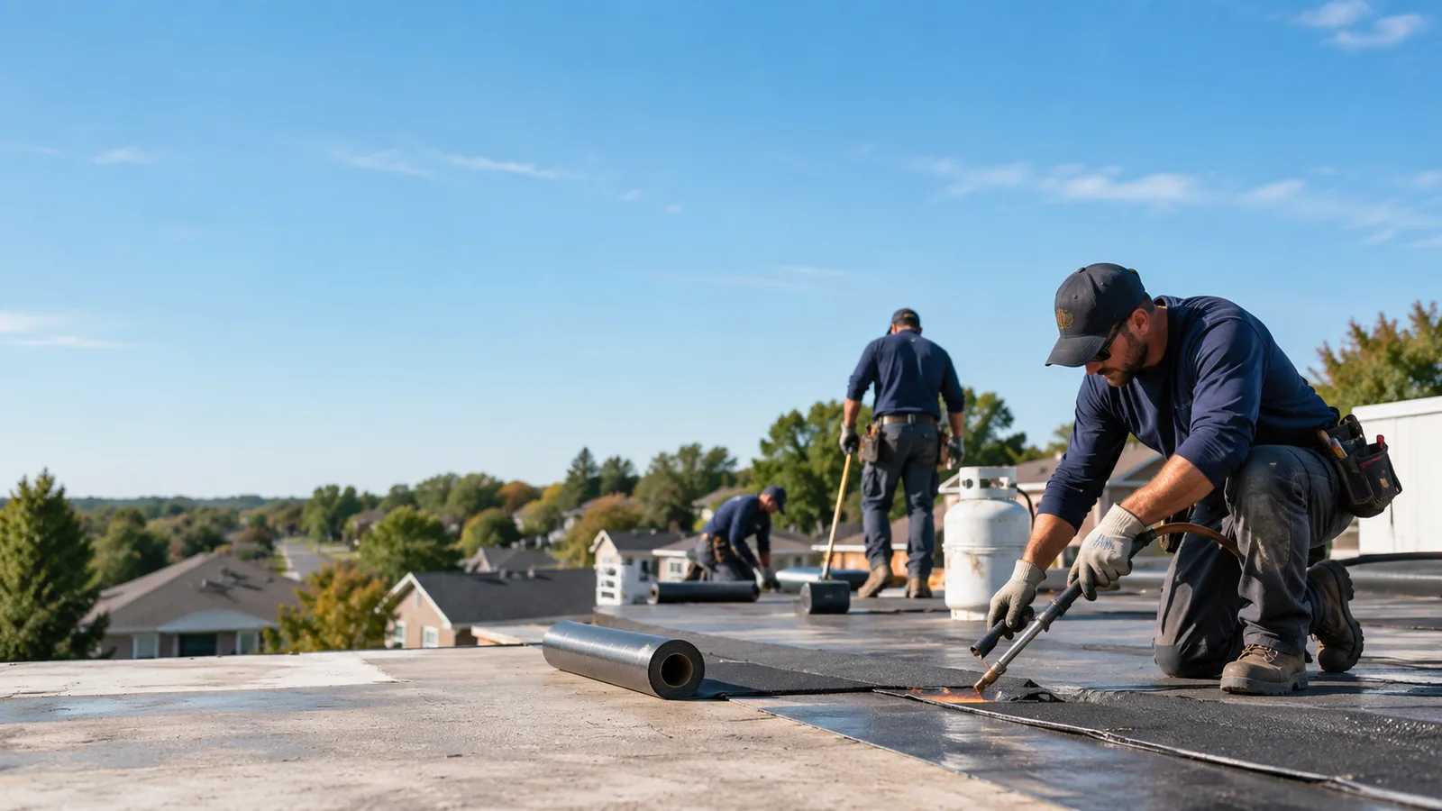 Flat Roof Leak Repair providers in Lampe, MO